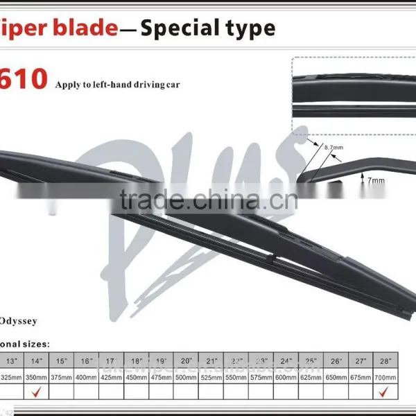 Car Body Kits Exclusive Type Hybrid Wiper Blade for Japanese Cars photo-2