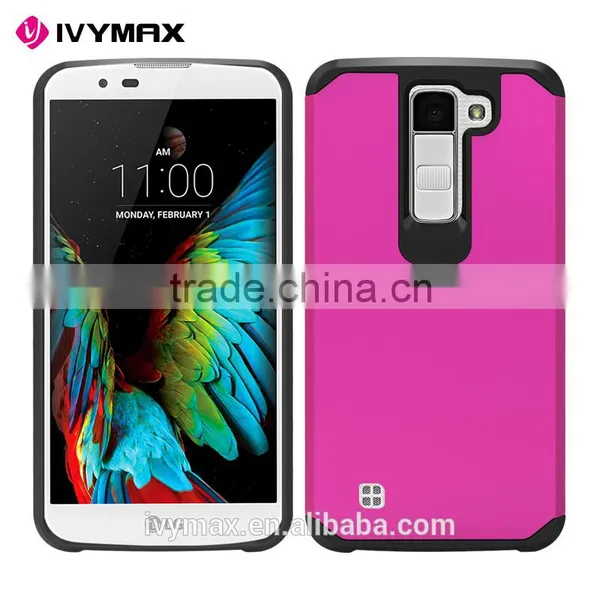China Factory Wholesale Hybrid Combo TPU PC Cellphone Back Cover for LG K8/K350N/K8 LTE Cell Phone Case photo-5