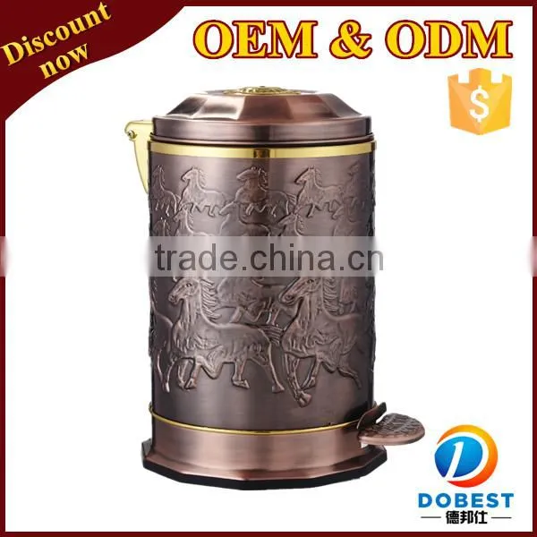 10L Stainless Steel Trash Bin