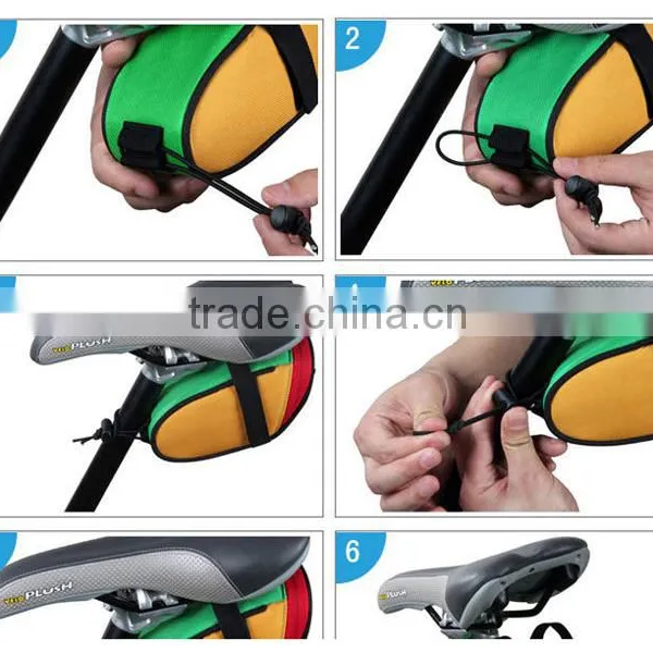 2016 Best Selling Outdoors Activities Bicycle Tail Bag Manufacturer photo-6