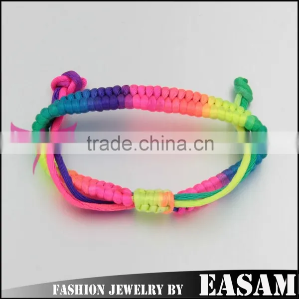 Easam New Style Handmade Braided Cotton Bracelet photo-3
