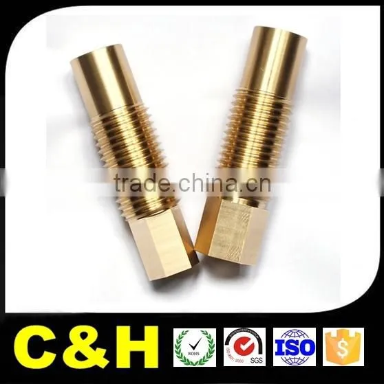 14 Years of China Manufacturer CNC Lather Turning Brass Cnc Machining photo-2