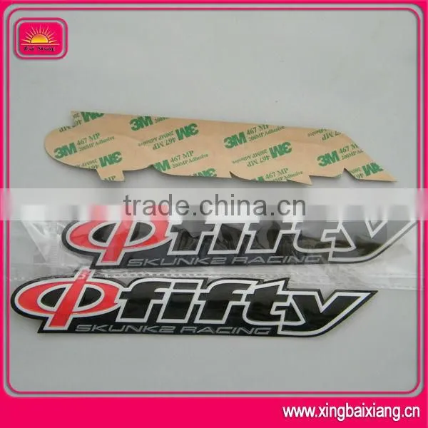 Various Design and High Quality Shiny Metal Logo Nameplate Sticker photo-6