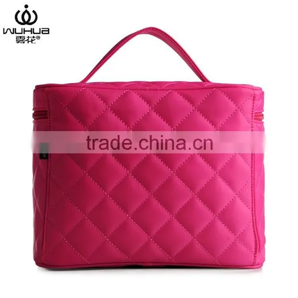 Stock Quilted Nylon Promotional Cosmetic Bag Series for Wholesale photo-3