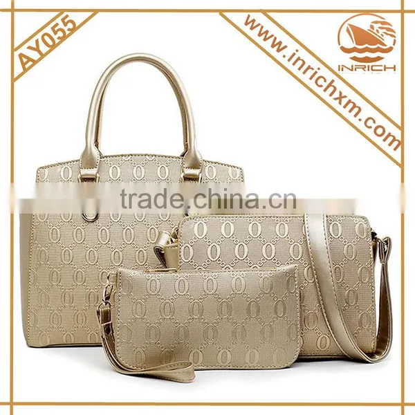 High Quality PU Handbag Crossbody Bag And Purse Set Western Handbag photo-4