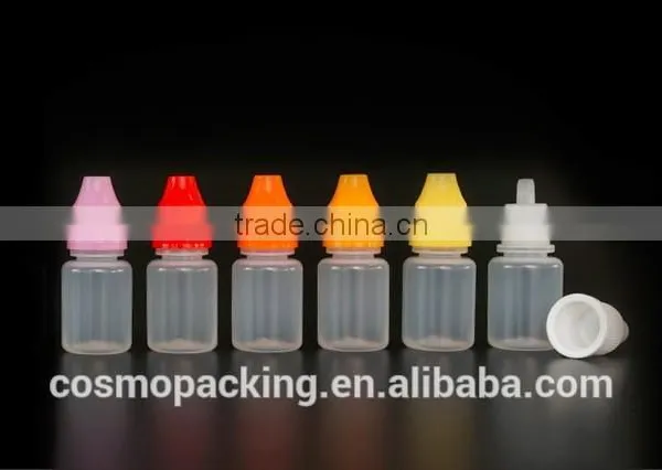 3ml PE Plastic E-liquid Bottle,e-cig Dropper Bottle With Screw Cap photo-2