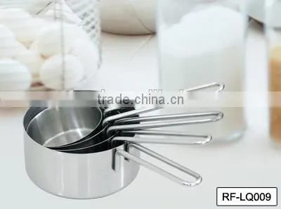 Measuring Cups, Stainless Steel Deluxe 4 Piece Set Measuring Tools