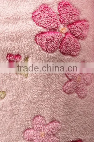 Adult's 100% Coral Fleece Printed Bathrobe for Women photo-4