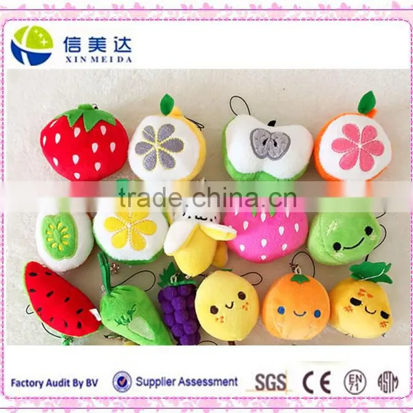 Fruit Keychain Plush Toy /plush Keychain Wholesale/ Yangzhou XMD Plush Toy photo-2
