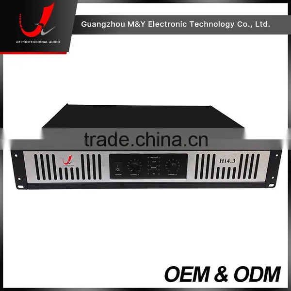 Hi4.3-400W Pro Acoustic Power Amplifier For Singing Hall