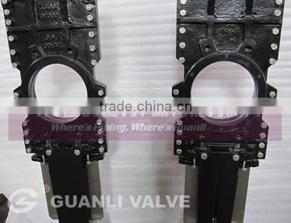 Going Through Knife Gate Valves With Pneumatic Actuator
