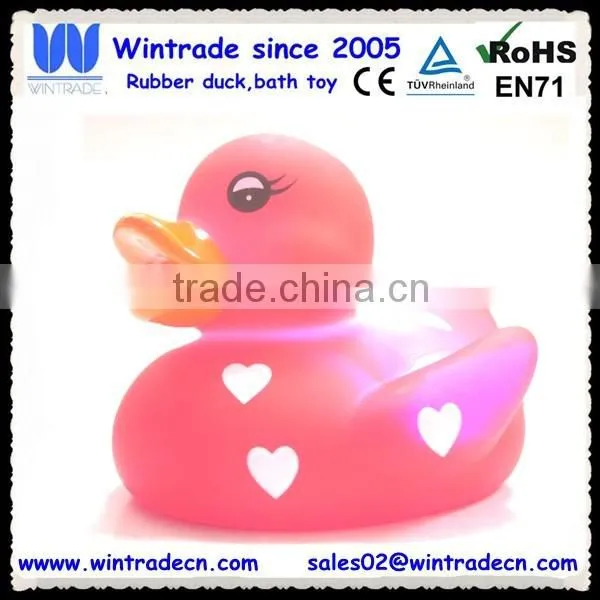 Red Valentine Duck Led Flashing Holiday Gifts