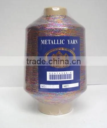 MX Type Color Metallic Yarn for Weaving