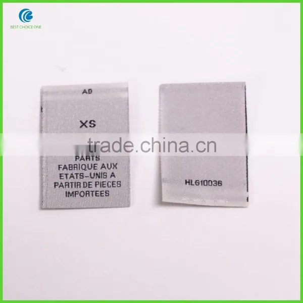 Custom Design Centerfold High Density Garment Damask Woven Labels photo-6
