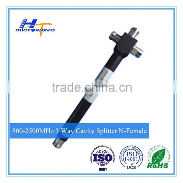Wideband Micro Wave Passive Component Telecom Parts 50 Ohm 800-2500 Mhz N and DIN Type Best 2 Way Splitter photo-2