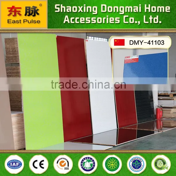High Glossy Colorful Indoor Decorating Lauan UV Board