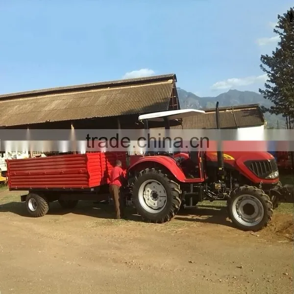 2016 Hot Selling 7CX-5T 5 Ton Tipping Farm Tractor Trailer With ISO,CE,PVOC-COC Certificate photo-6