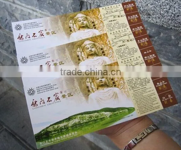 Elegance Thermal Paper Party Ticket Visiting Card photo-3
