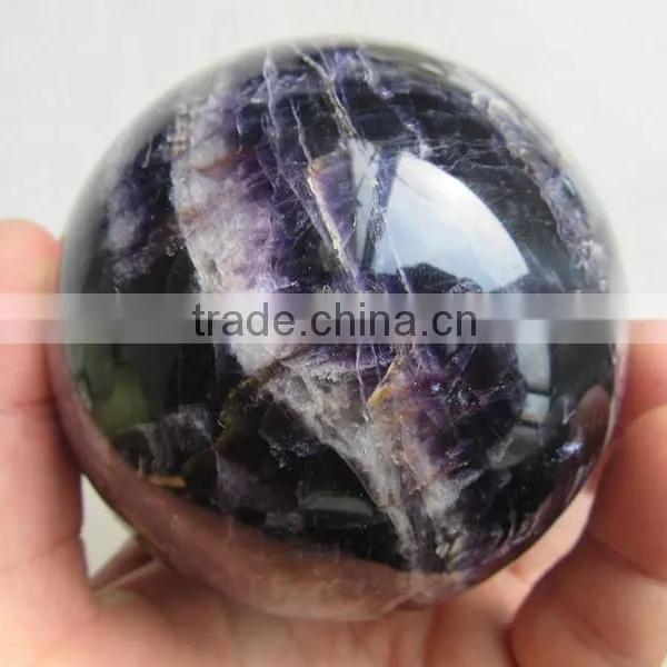 New Coming Hot Sale High Quality Gifted Fluorite Crystal Ball photo-3
