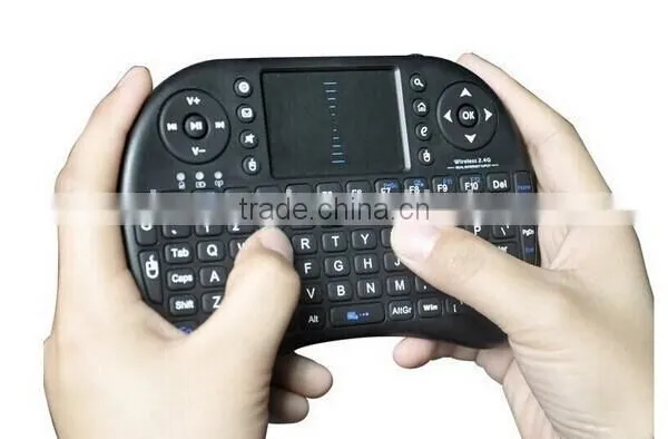 Mini Portable 2.4GHZ Wireless Fly Keyboard for Mini Pc Google Android Tv Box photo-2