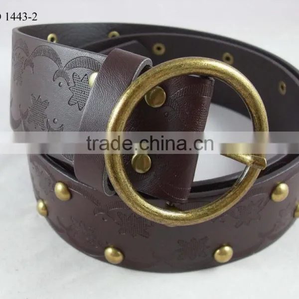 Metal Studs Leather Belts photo-4