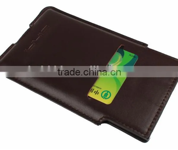 SIKAI High Quality Genuine Leather Pouch Case Cover For Blackberry Priv Pouch Case With View Window photo-2