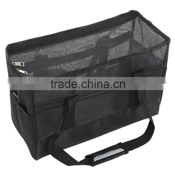 Felt Tote Mesh Hand Bag photo-5