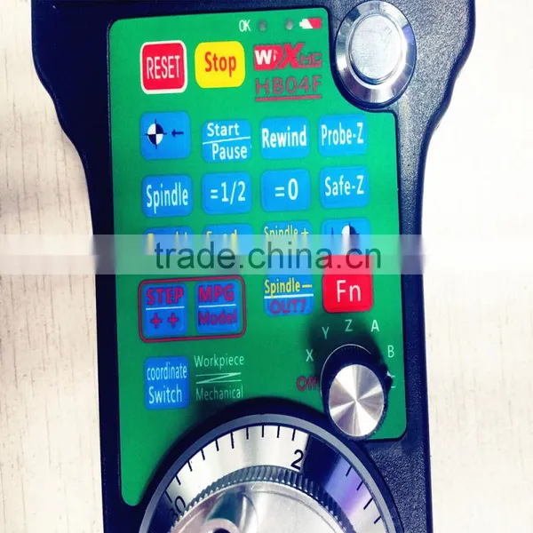 Best 6 AXIS Mach3 Usb Wireless Cnc Pendant Remote Controller,LCD Display photo-2