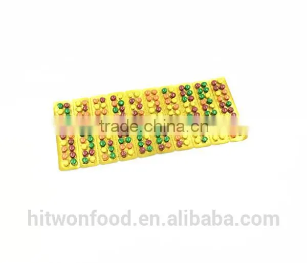 Hitwon Multi-chocolate Beans Pressed Candy Tablet Chocolate photo-2