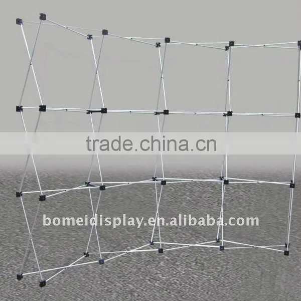 3*3 3*4 Curved or Straight Display Rack Metal Pop up Stand photo-2
