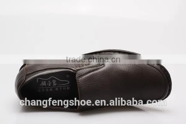Genuine Leather High Quality Handmade Shoes Slip On Casual Shoes Loafers photo-3