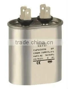 White Plastic & Aluminum Shell LEFENG Brand Cbb60 Cbb65 Cbb61 Cd60 Series Capacitor 5-120uf 250-500vac