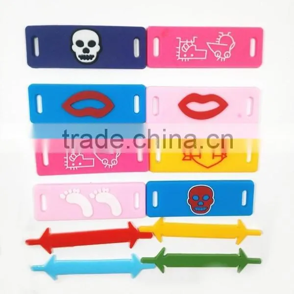 Hot Sale Chinese Supplier Plastic Soft PVC Canvas Shoe Lace Charms photo-5