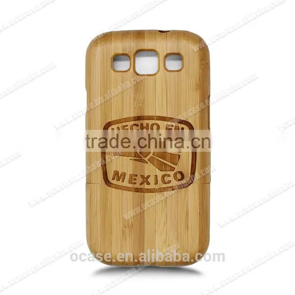 Wood Bamboo Phone Case Custom for Samsung Galaxy s3 Case. photo-3