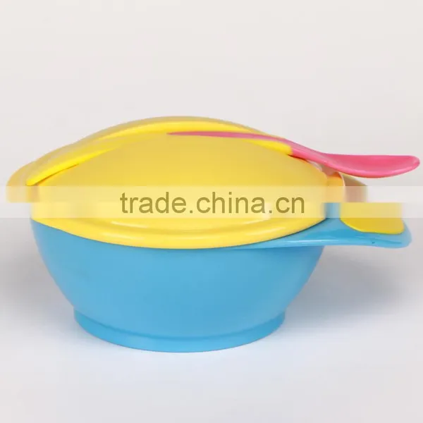 Wholesale Baby Products Baby Tableware With Spoon Bpa Free photo-2