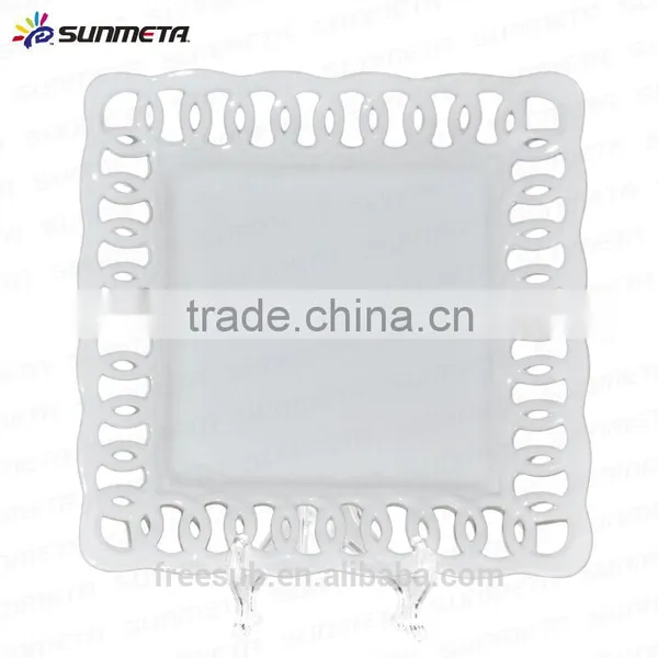 Sublimation Ceramic Plate With Customer's Photos Heat Printing Plate photo-2