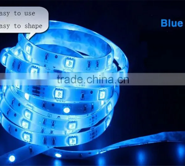 LED Colorful Light Strip 5050 SMD 12V 30 Lights RGB Lights Strips (waterproof) 5 m 150 Lights +44-key Controller +power Supply photo-3