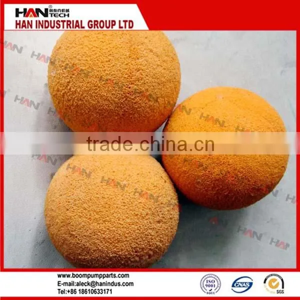 Low Price With High Quality Cleaning Rubber Sponge Ball Concrete Hard Cleaning Sponge photo-3