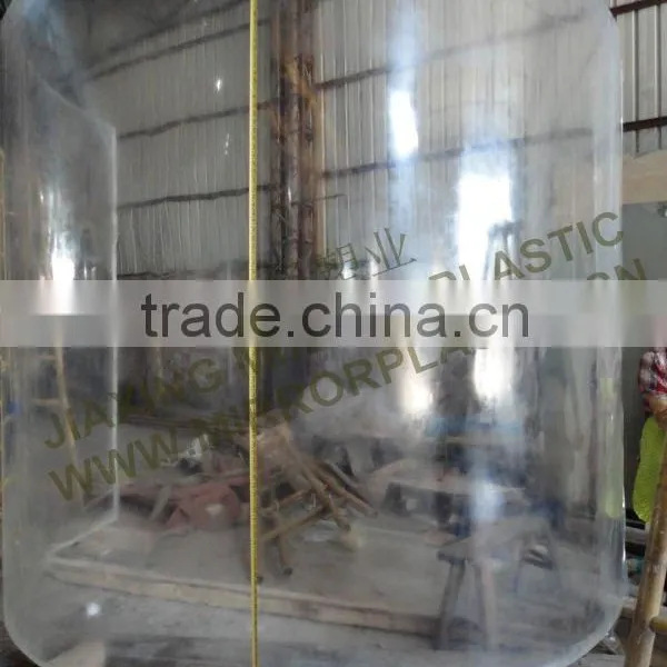 Acrylic Aquarium With Double Arc Shape photo-3