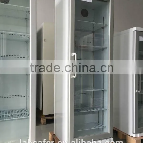 260L Glass Door 2 to 8 Pharmacy Refrigerator , Laboratory Refrigerator , Medical Refrigerator photo-2