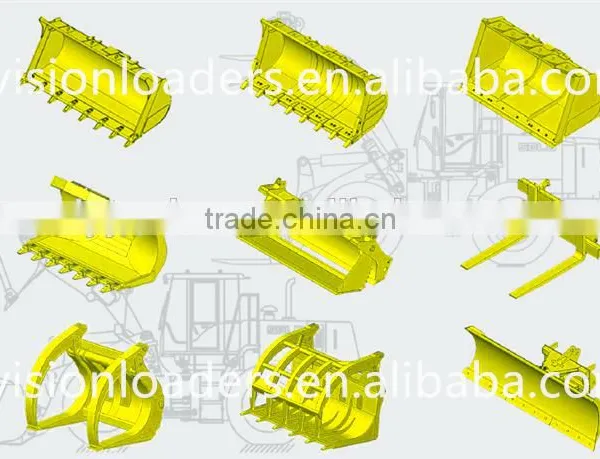 OEM SDLG Wheel Loader Optional Equipment Quick-Change Log Grapple (1925*430mm) For SDLG LG936L/LG933L/LG938L photo-4