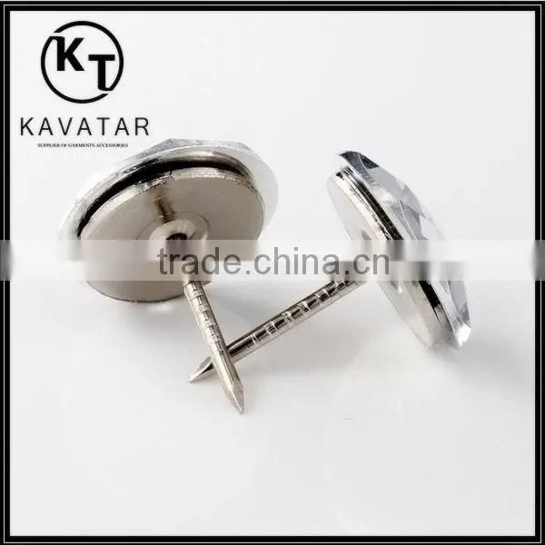 Diaphanous rhinestone furniture chinese easy button