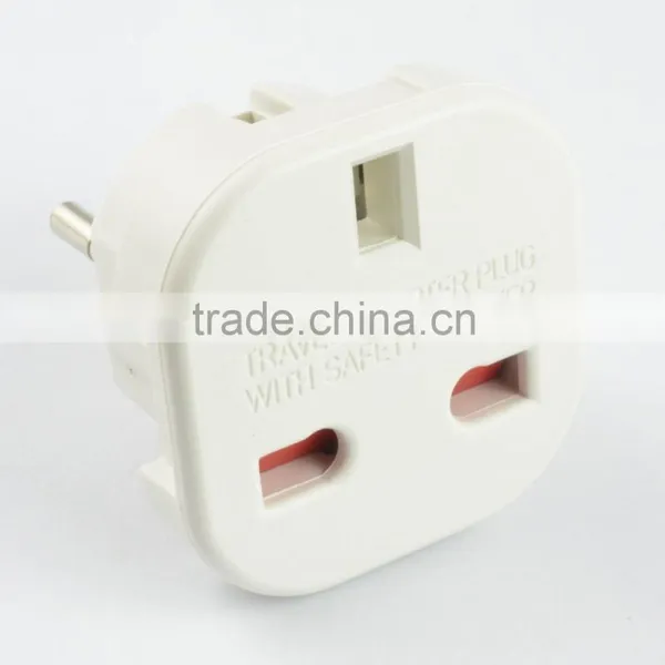 ce 9625 Safety Shutter uk to eu Plug Adapter photo-2