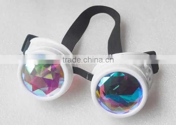 Steam Punk Kaleidoscope Glasses for Music Festival photo-5
