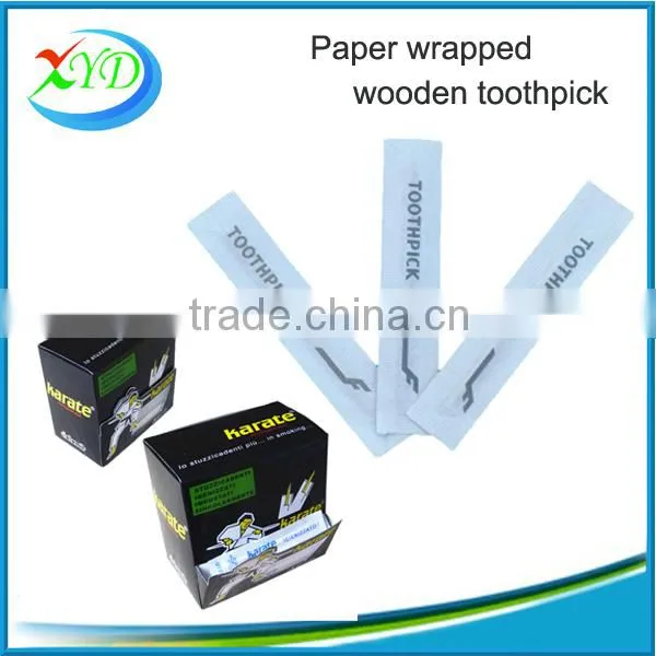 Paper Wrapped Tooth Pick / Paper Wrapped Mint Tooth Pick photo-2