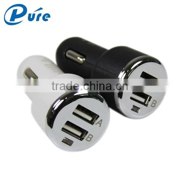 2016 Newest Electric Car Charger Radio Type Two Ports USB Radio Car Charger Power Supply photo-2