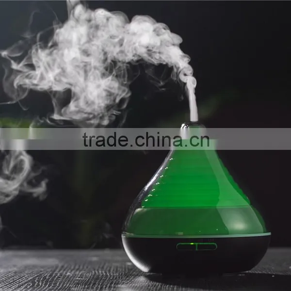 Adjustable Mist Electric Aroma Diffuser Light Wood Color 300ml GX-13K photo-2