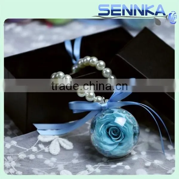 Luxury Handcraft Rose Car Hangings Preserved Fresh Rose photo-5