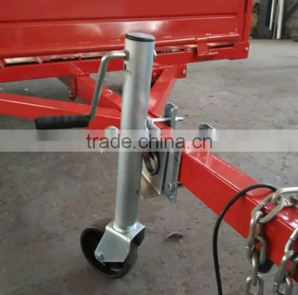 CE Certificated 7*4 Single Axle Cargo Trailer photo-4