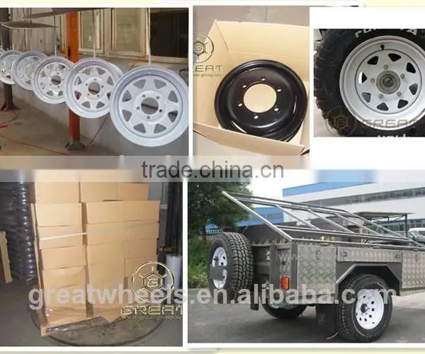 Trailer Used Cheap Steel Wheels photo-5